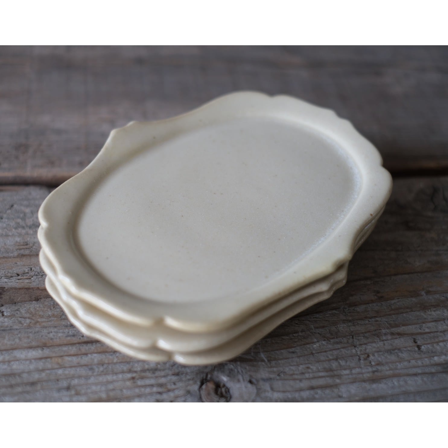 広瀬佳子さんの洋皿Mサイズ2枚セット 廣瀬佳子S.M2枚セットの通販 by mal's shop｜ラクマ