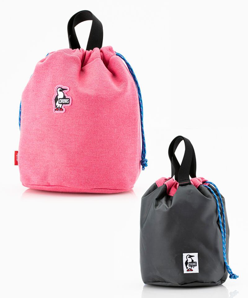 CHUMS(チャムス) リバーシブルミニバッグスウェット ピンク CH60-2919