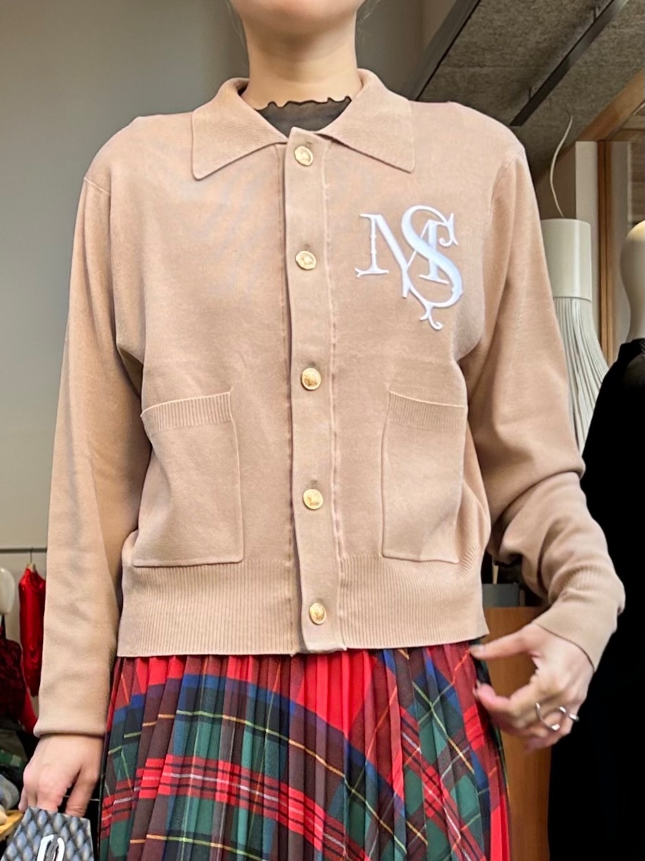 【25SS】MASU エムエーエスユー /　M.S. CREST CARDIGAN / カーディガン - 1