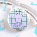 【CHIQON】ROUND 缶バッチ「おかし」