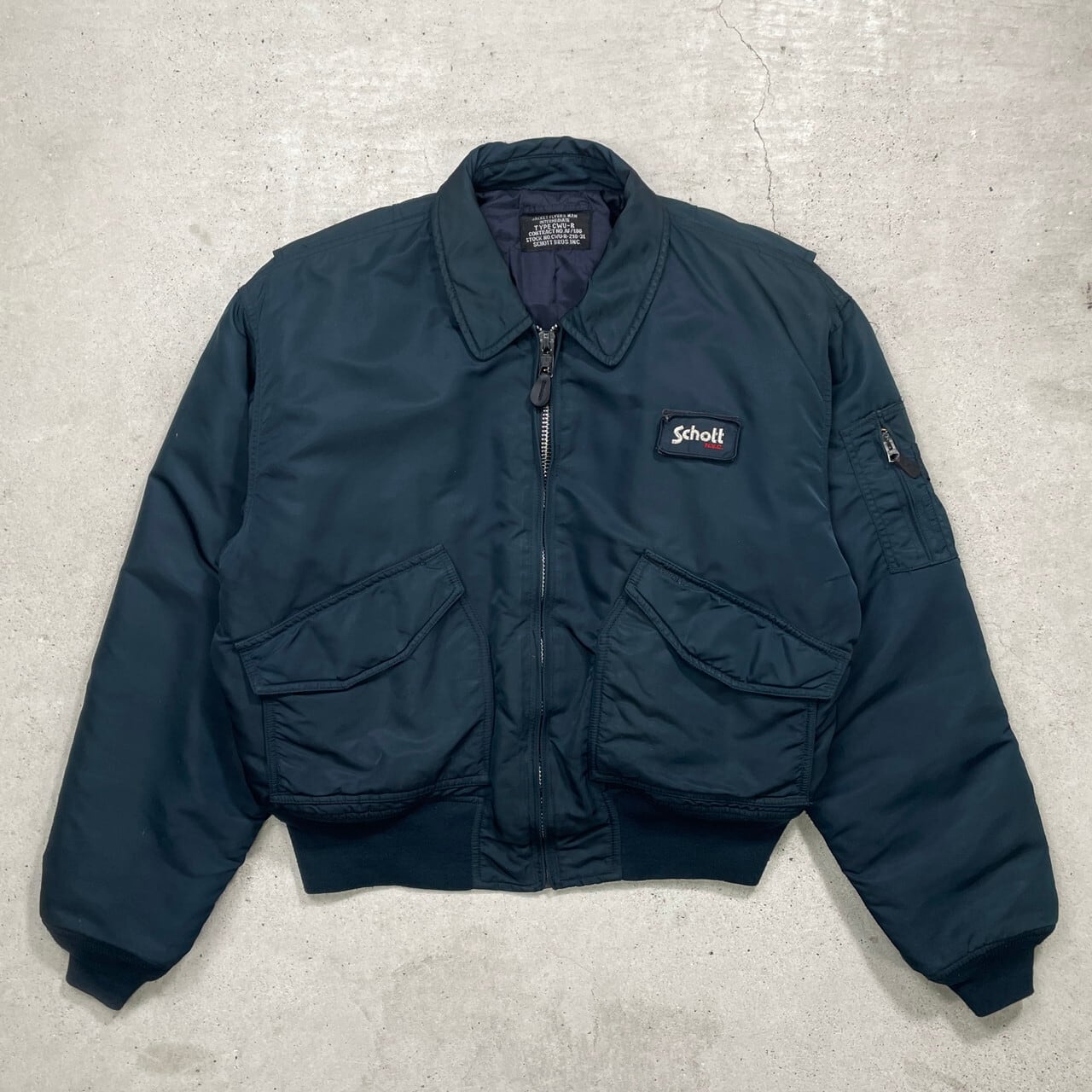 Schott ショット CWU-R ミリタリー フライトジャケット メンズXL相当