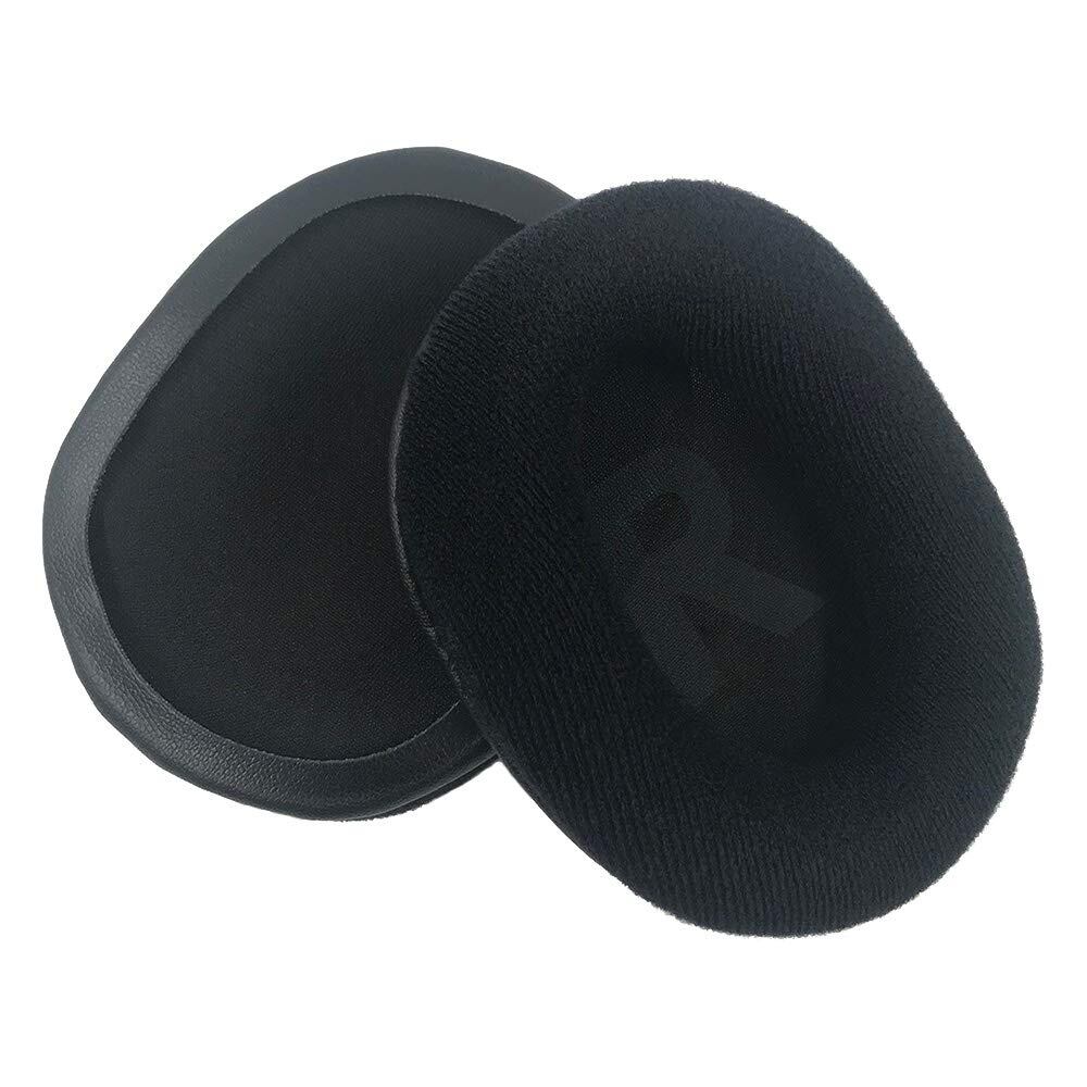 Chic Tuant イヤーパッド for Logicool (ロジクール) G GPRO X, G Pro X, G Pro, G433, G233 ヘッドセットに対応 交換用ヘッドホンパッドイヤークッションメモリーフォーム(ブラック) (ベロア)