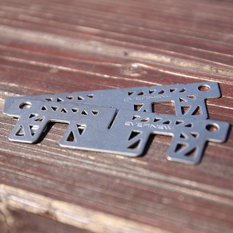 EVERNEW アルコールストーブ用チタン十字ゴトク | OLIVE OUTDOOR EQUIPMENT EVERNEW アルコールストーブ用チタン十字ゴトク | OLIVE OUTDOOR EQUIPMENT
