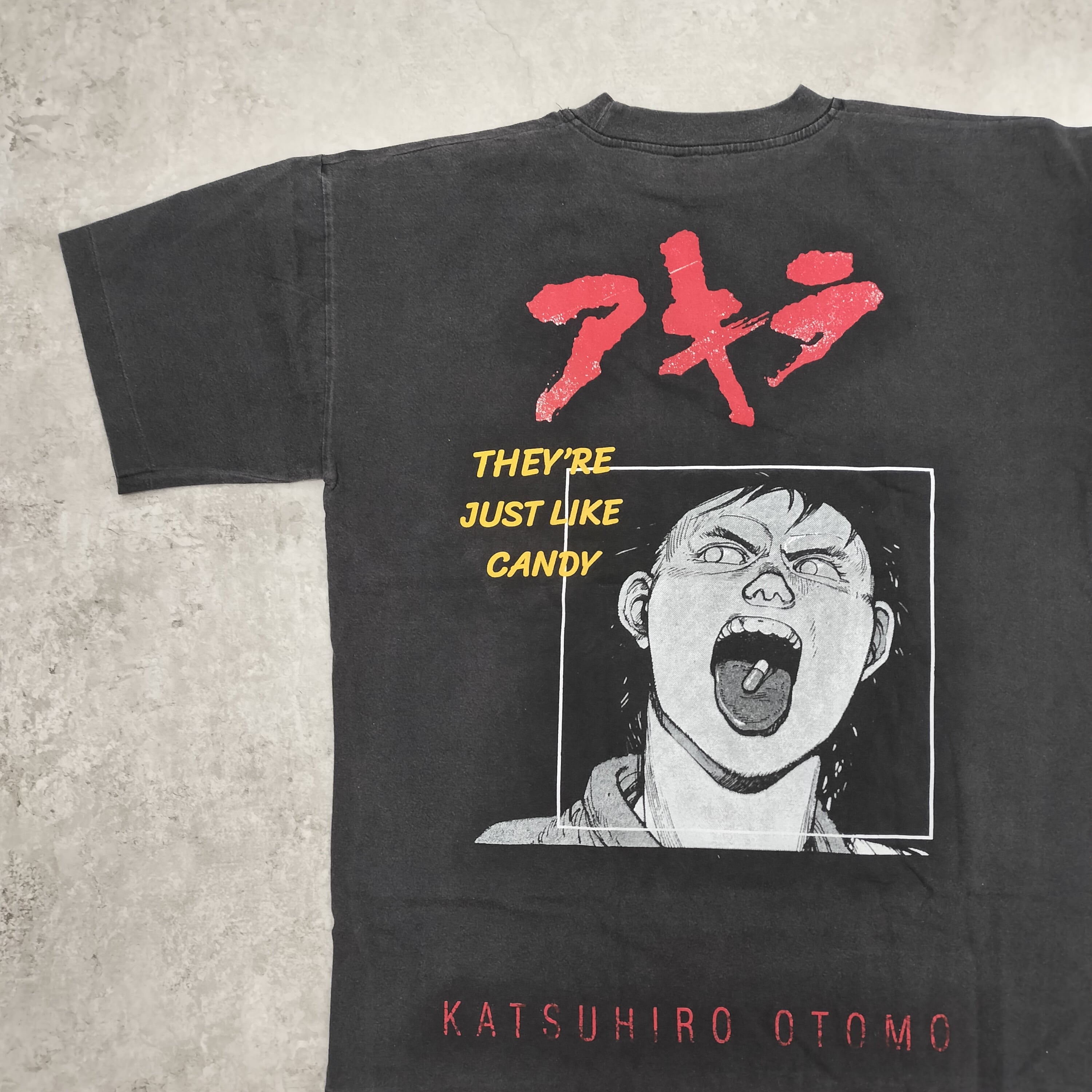 や*さ様 【美品古着】AKIRA アキラ 大友克洋 映画 AKIRA】T-shirt XL 海外ブート 大友克洋 アキラ | イケてる店員の