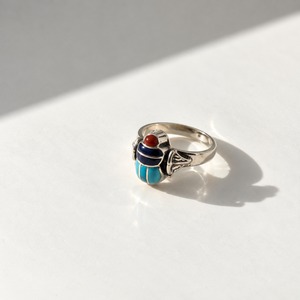 silver ring =スカラベ