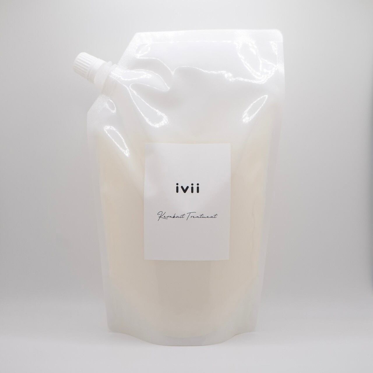 コピー：ivii 【髪質改善ケア】ケラニットシャンプー 500mlパウチ ＆トリートメント  500gパウチ