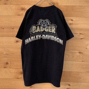 【Harley-Davidson】ハーレーダビッドソン Tシャツ バックプリント