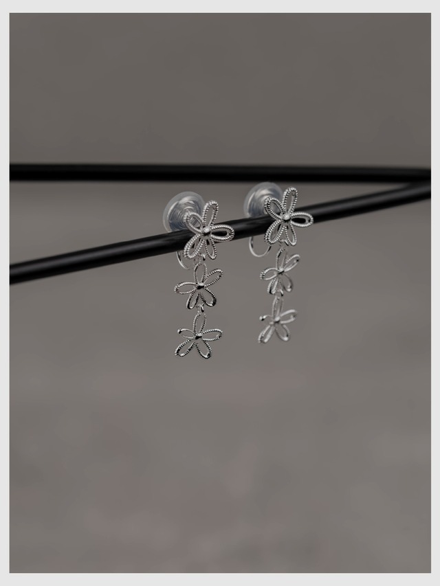 Earring/Pierce -Silver-