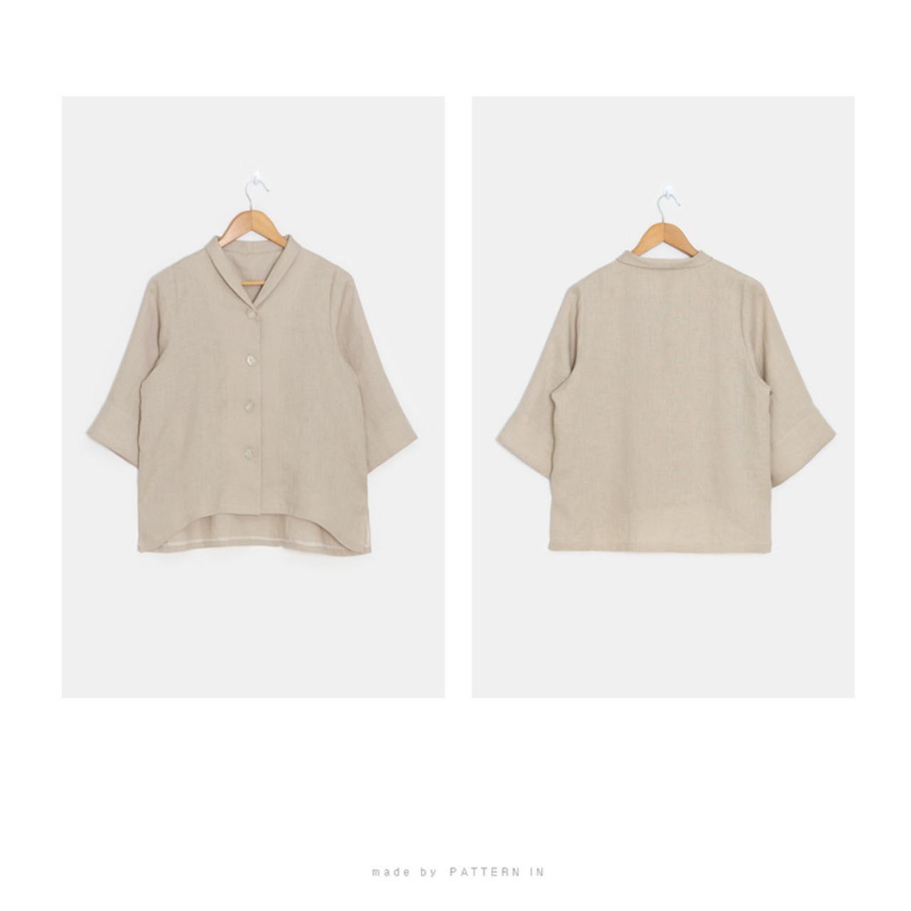 【予約】型紙のみ｜女性用ブラウス｜サイズ44〜99｜商用利用OK