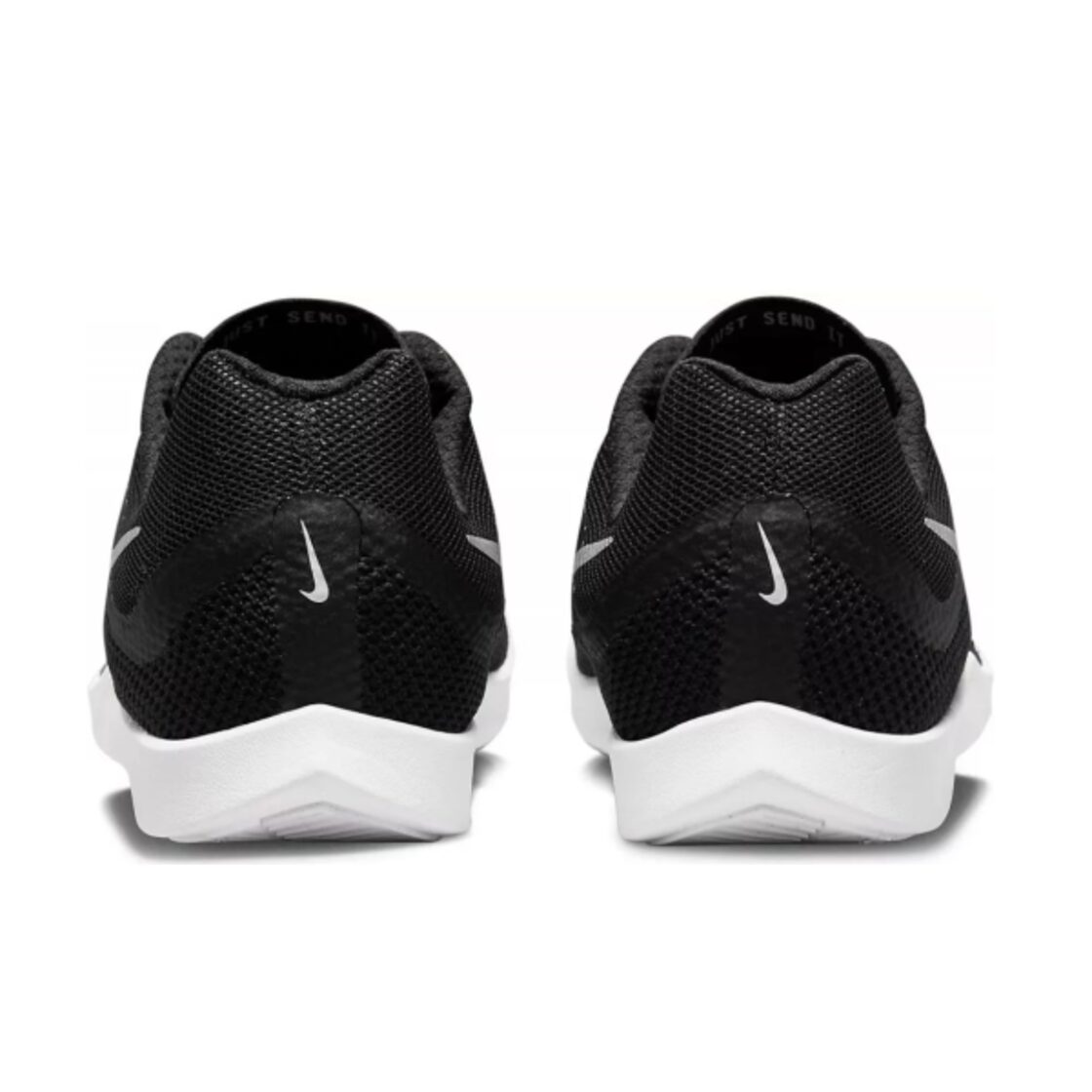 NIKE Zoom Rival Distance Black/Metallic Silver/Dark Smoke Grey 