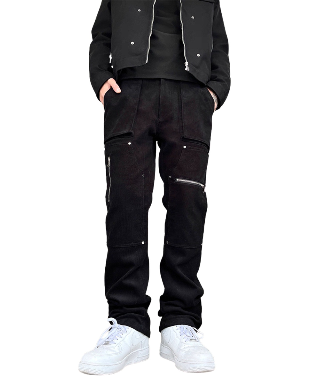 【最短翌日発送】着るだけで完成設計｜ゴツくなりすぎない防寒コーデ(P00001×OU00002)