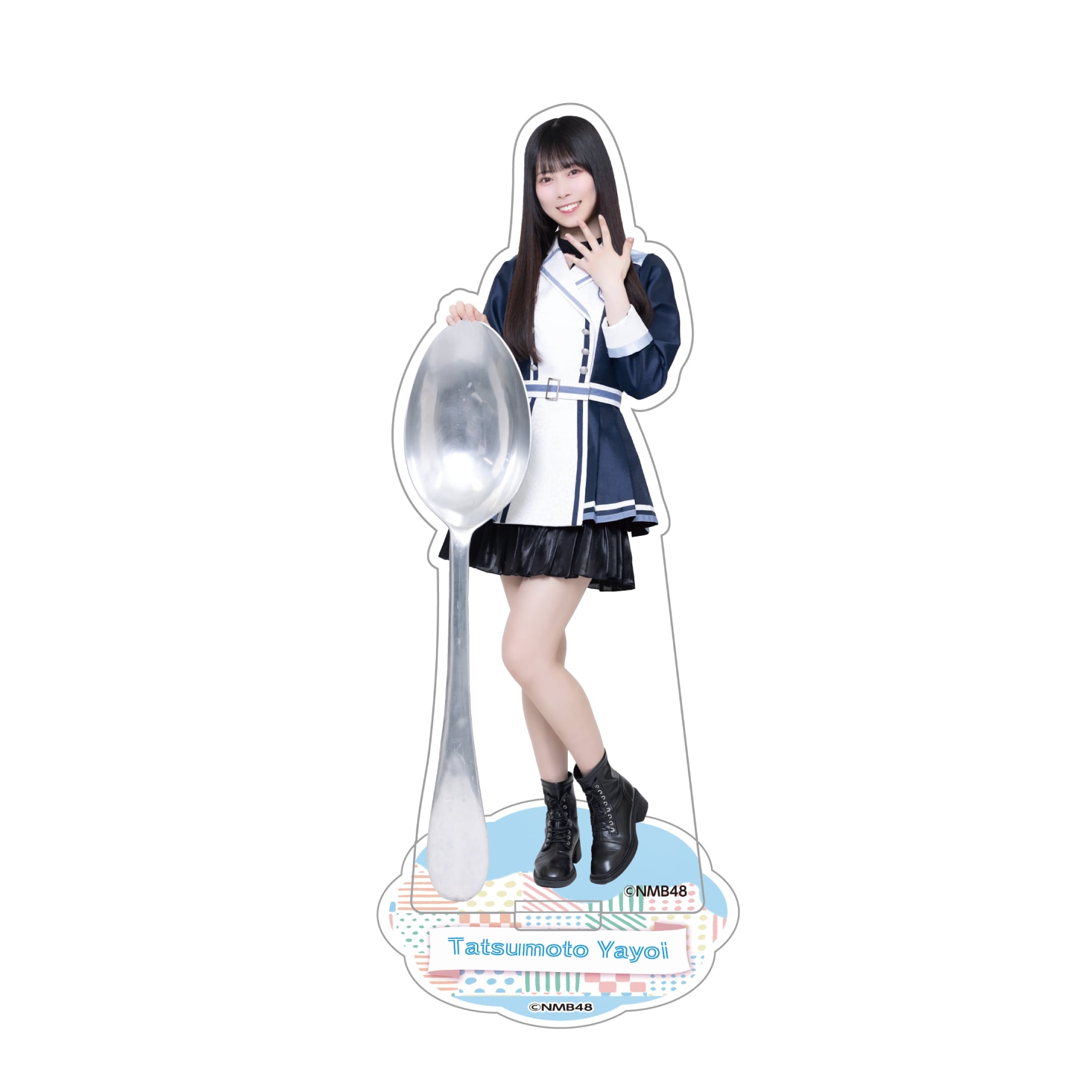 NMB48×PIZZERIA 8 good spoon コラボ限定 アクリルスタンド（teamBll