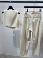 BORDERS at BALCONY 3色展開　FLAP PANTS フラップパンツ