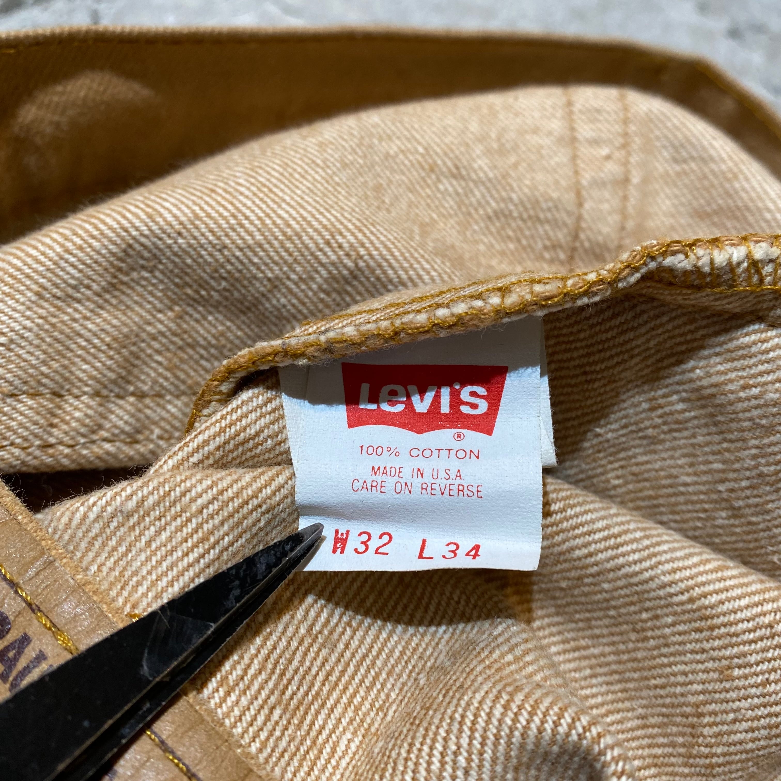 リーバイス　Levi's514 デニムパンツ　コットン　紺　US