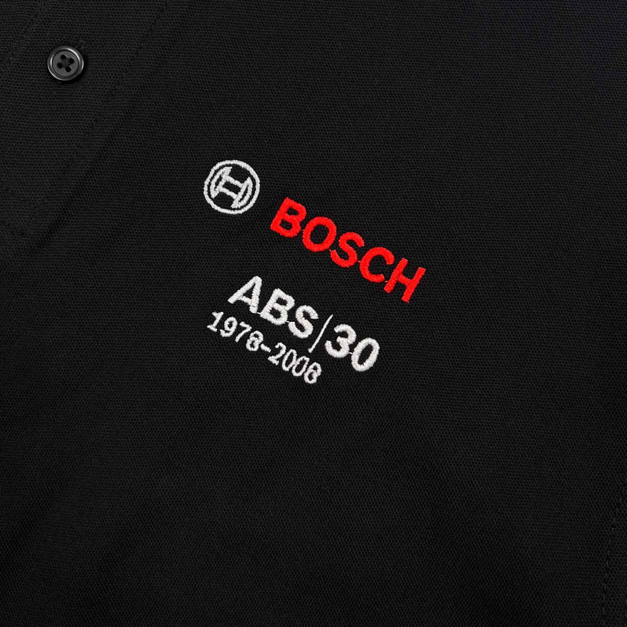 Snap / BOSCH ボッシュ 刺繍入り 半袖 ポロシャツ サイズ L /メンズ/ブラック/Top Line/02