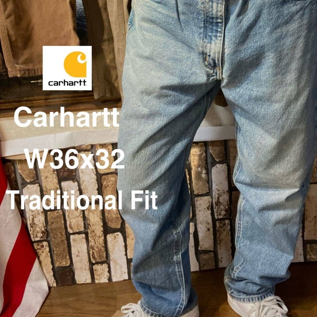 4911  carhartt カーハート traditional fit デニムパンツ W36