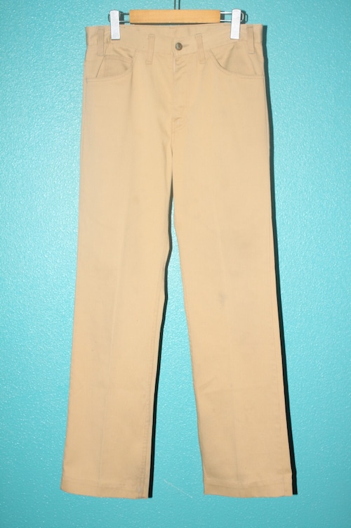 70s Levis STA-PREST "Pique Material" BIG E