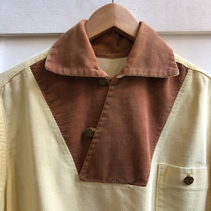 Vintage 50's two tone corduroy shirts