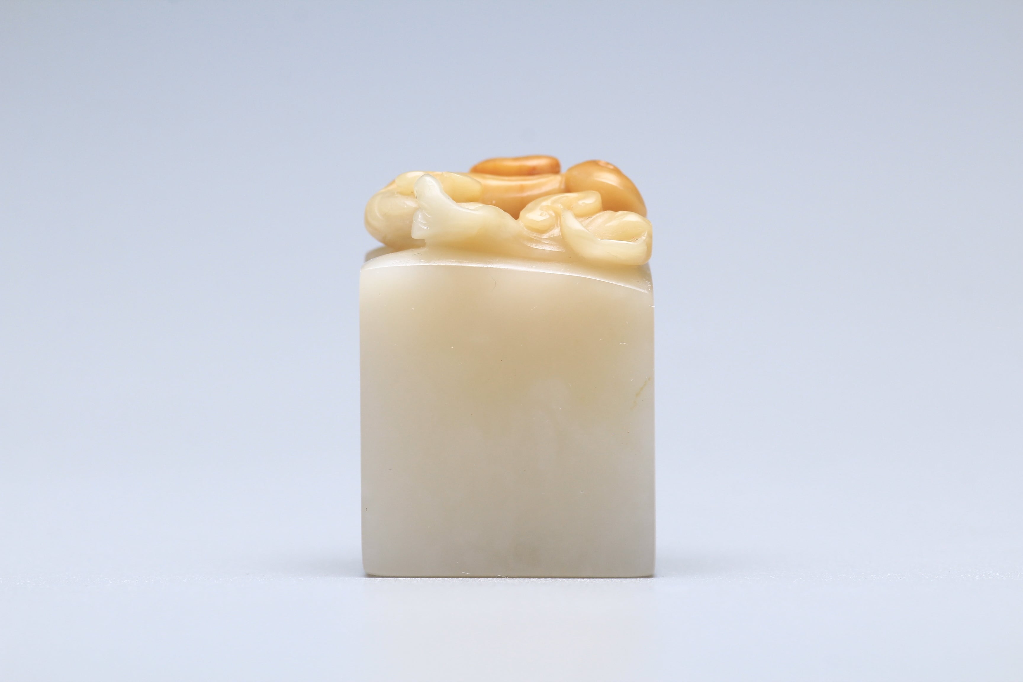 寿山石印材 高山洞石 霊芝 希少 高級印材 書道 篆刻 | 正一 古美術