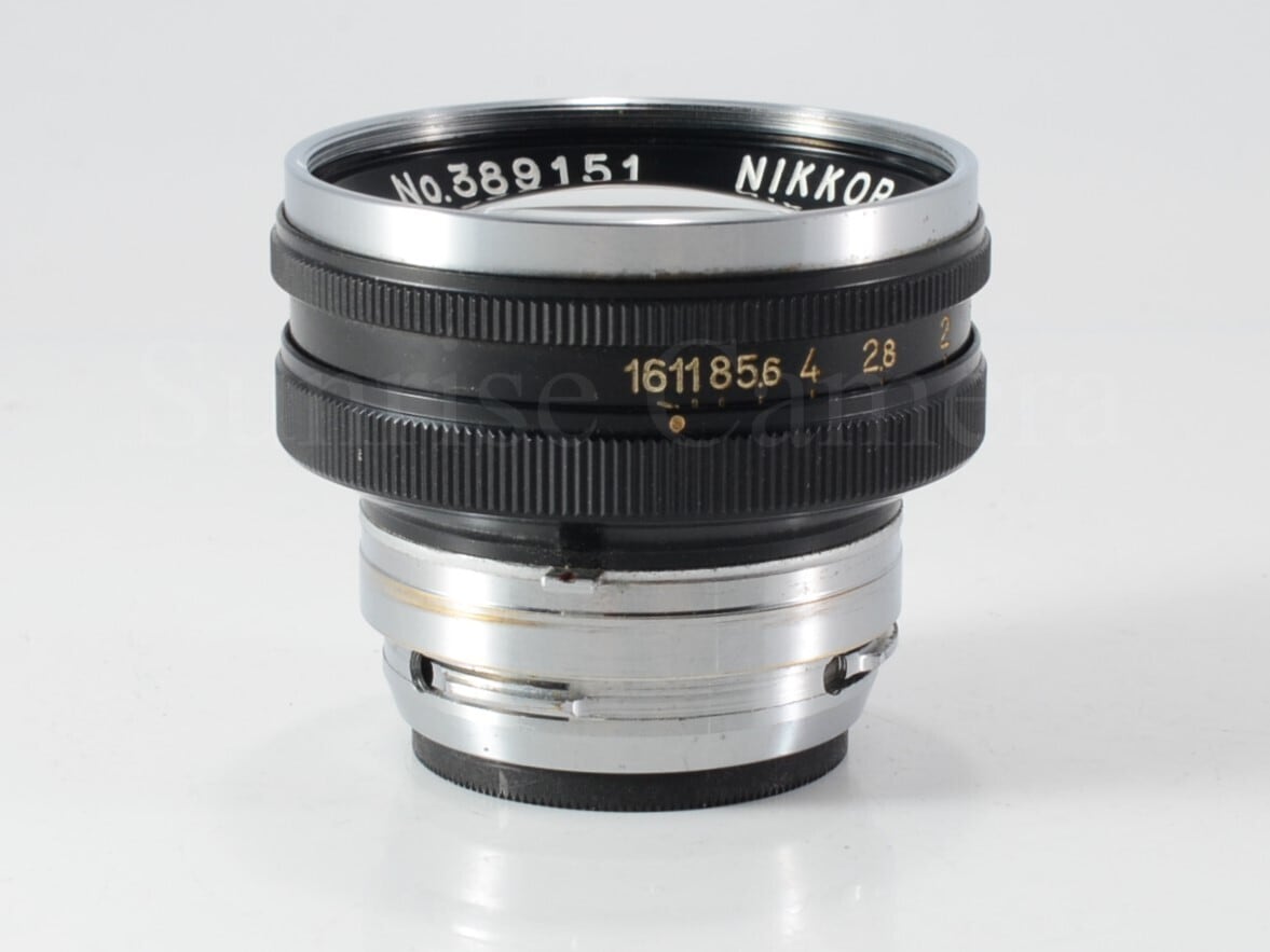 Nikon Nikkor S C 50mm F1.4 Sマウント 整備済 (61068) | サンライズ