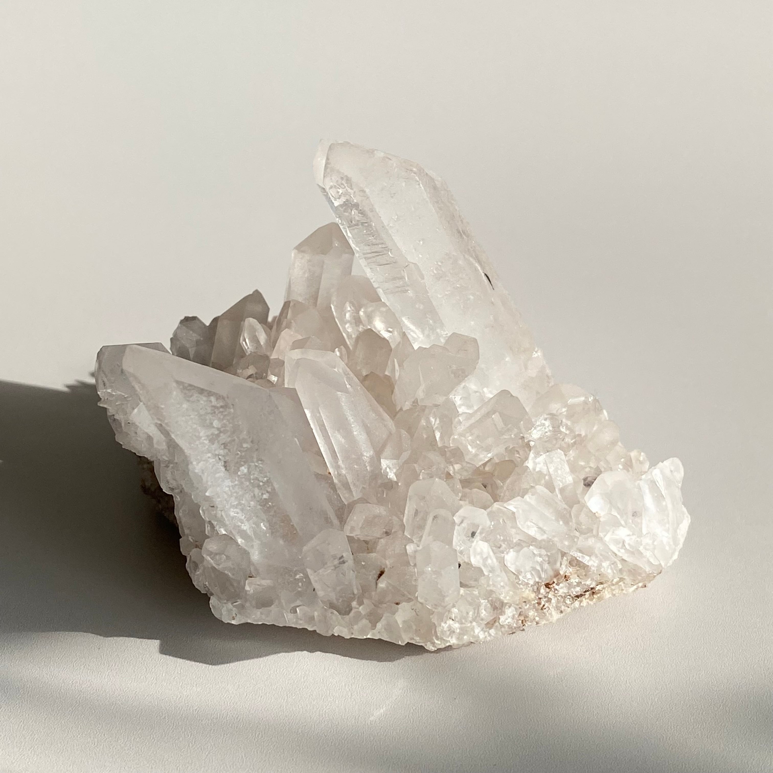ブラジル産♦︎水晶クラスター clear quartz|天然石 パワーストーン