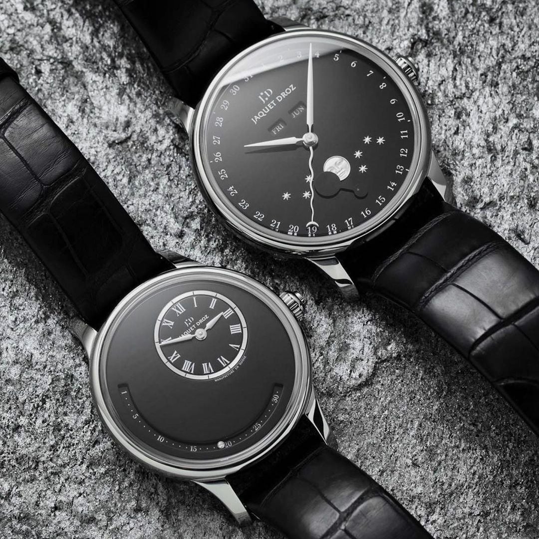 【JAQUET DROZ ジャケ・ドロー】ÉCLIPSE ONYX　エクリプス オニキス／国内正規品 腕時計