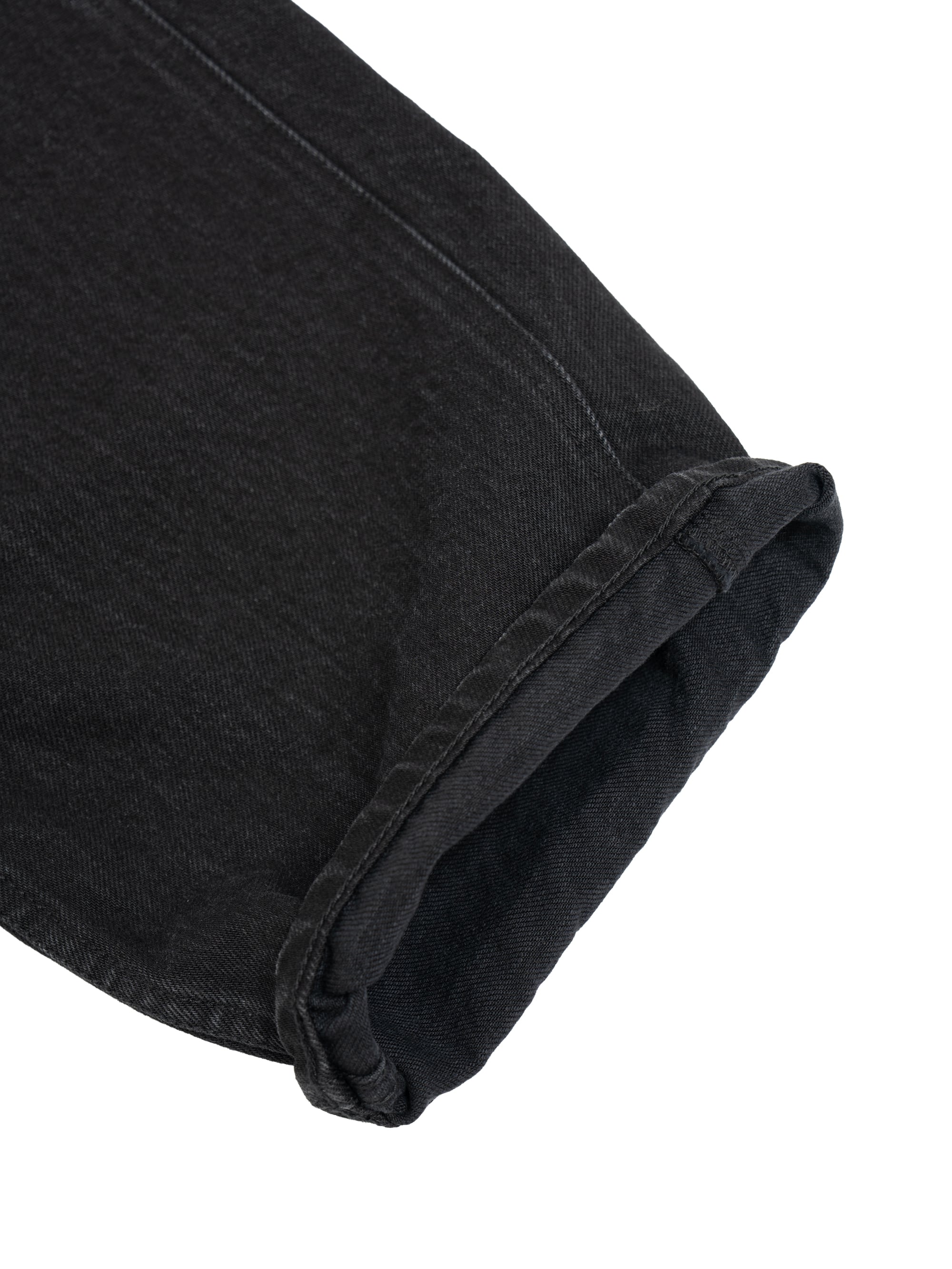 KAJA MEDIUM BAGGY BLACK DENIM PANTS | KAJA