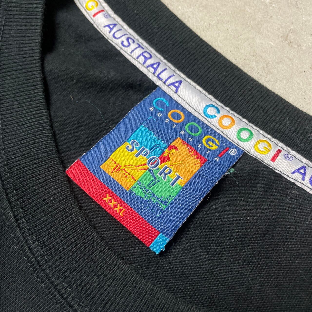 スーパービッグサイズ COOGI クージー ロゴプリント ロングTシャツ