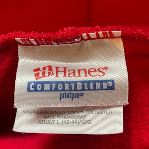 【Hanes】EAGLES ロゴ プリント スウェットパーカーフーディ プルオーバー Lサイズ US古着