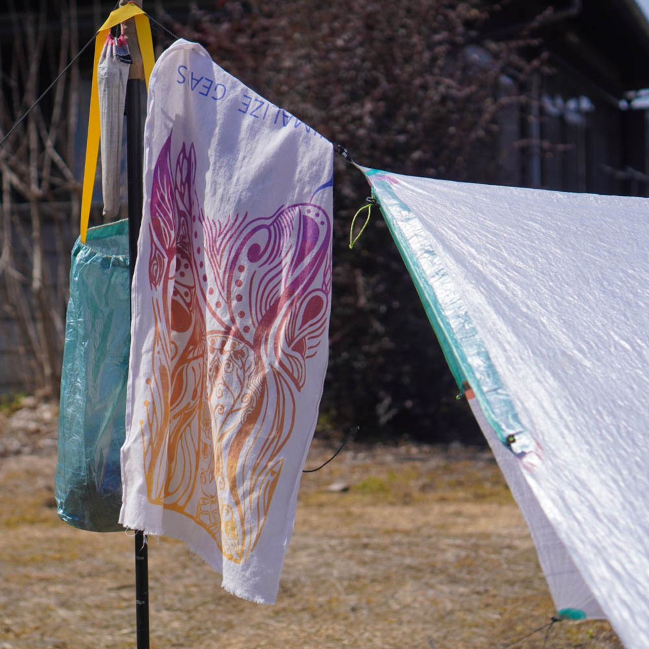 手ぬぐい”according to nature”