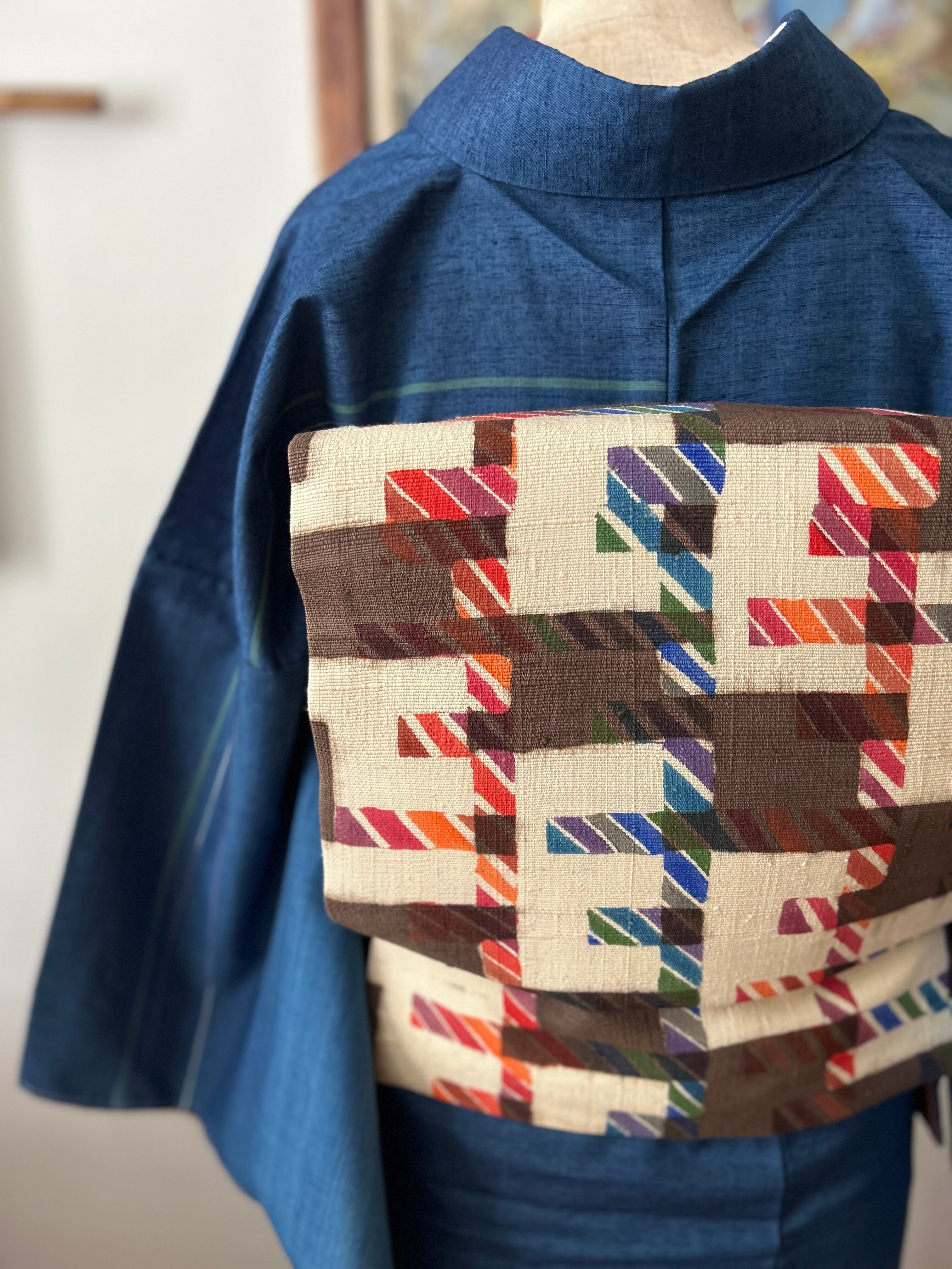 帯 名古屋帯 紬染 2050-01051 | キモノnao