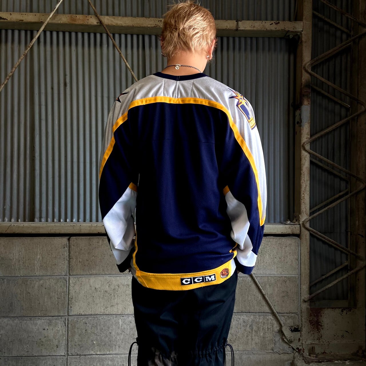 訳あり特価 CCM NHL ナッシュビル・プレデターズ ホッケーシャツ
