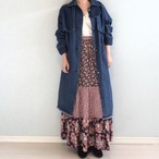 70s calico print dress