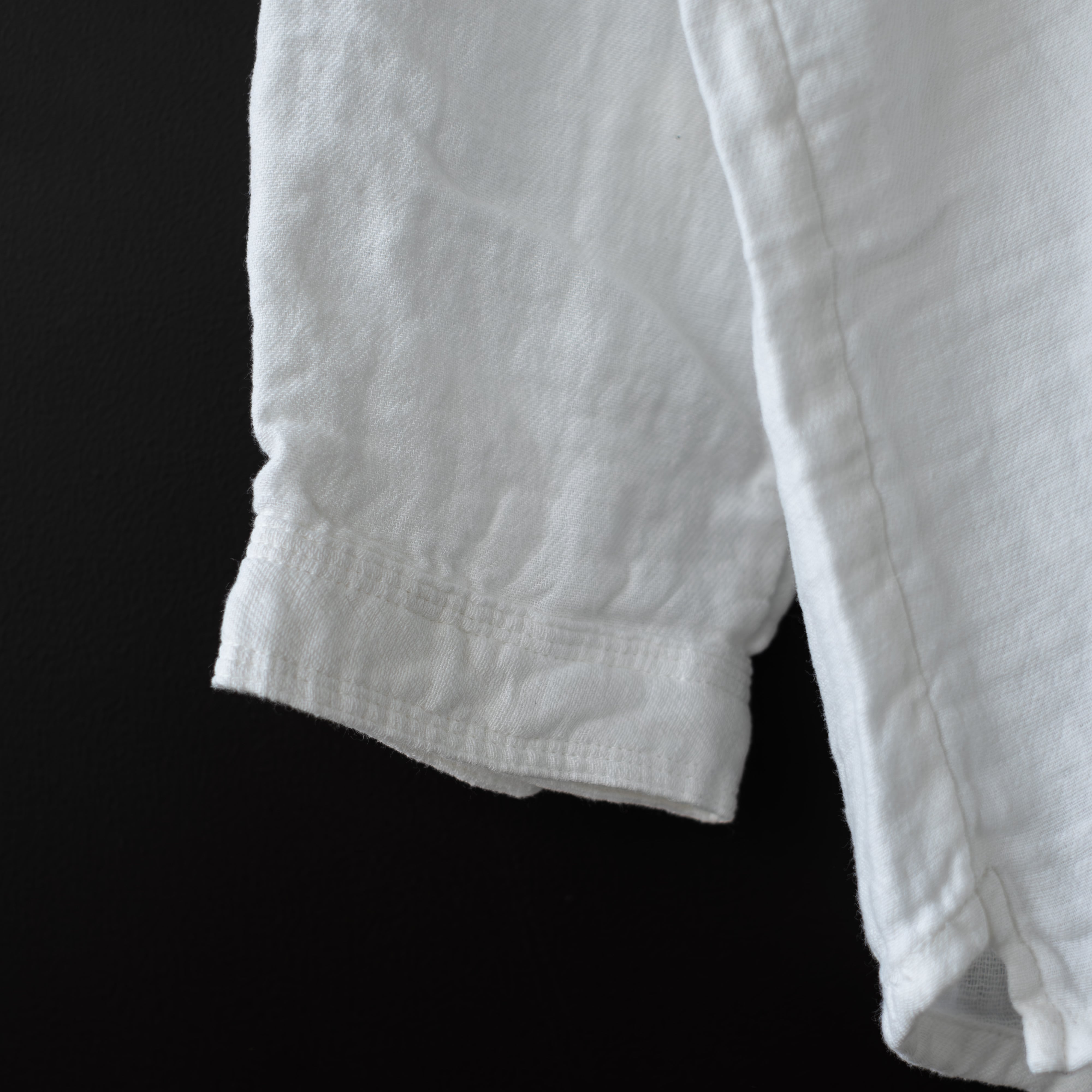 Nasngwam】 VAGRANT SHIRTS (white) | dros dro