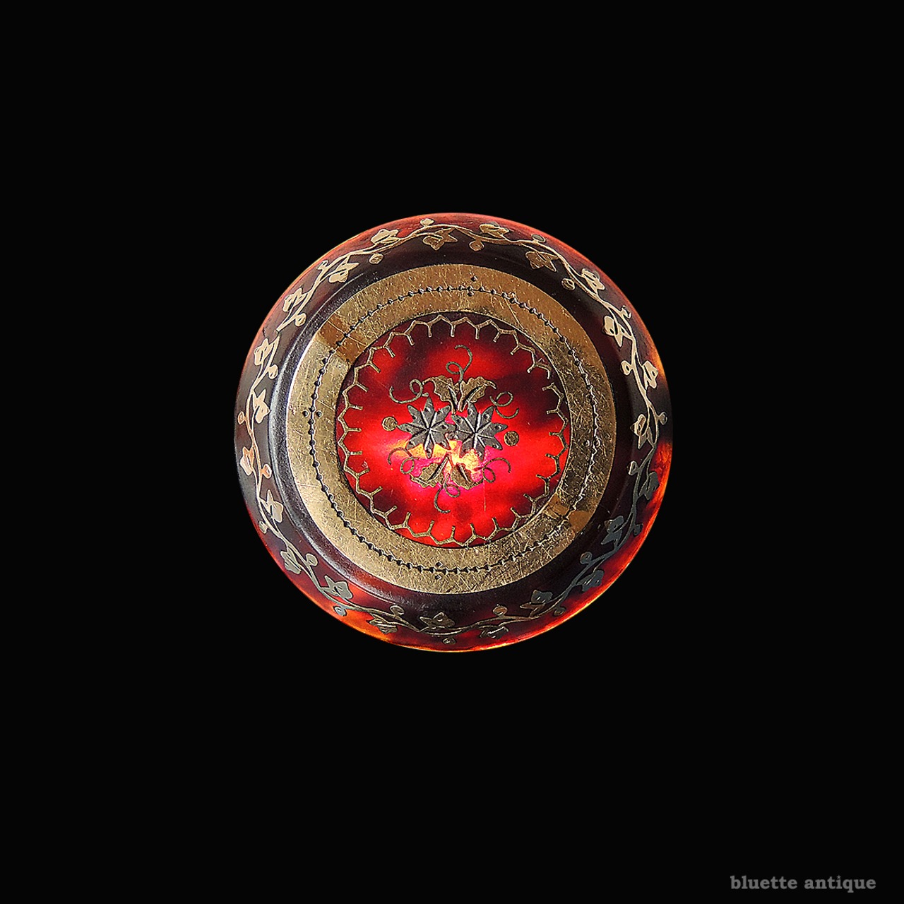 アンティークジュエリー ピクウェ ブローチ 【忘れな草・アイビー】（ソーティングメモ付）