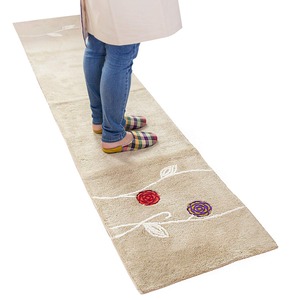 【新着特価】オカ(OKA) エトフ キッチンマット 約50×240cm (ベージュ)