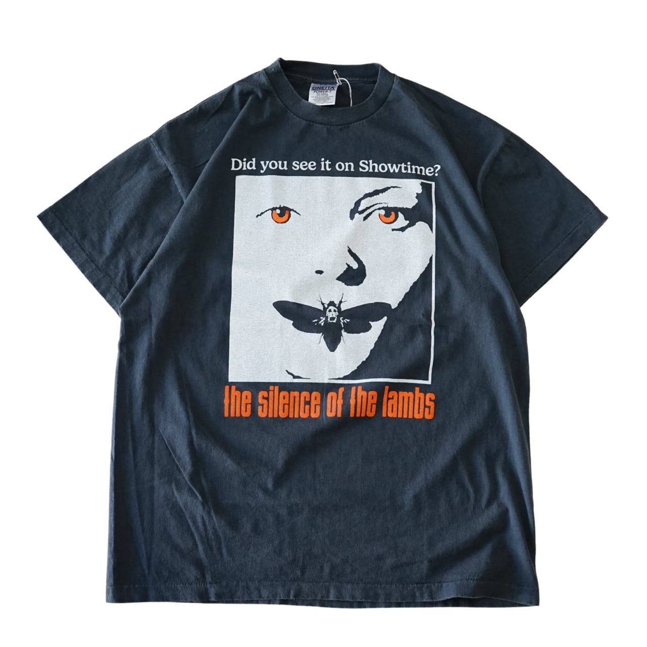 the silence of the lambs 羊たちの沈黙 SHOWTIME プリントTシャツ ブラック L XL|NA347 NA348 NA349 NA350