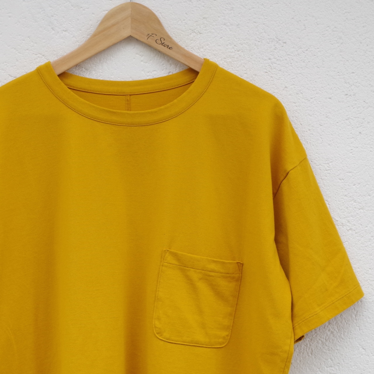 one f P-Tee MUSTARD