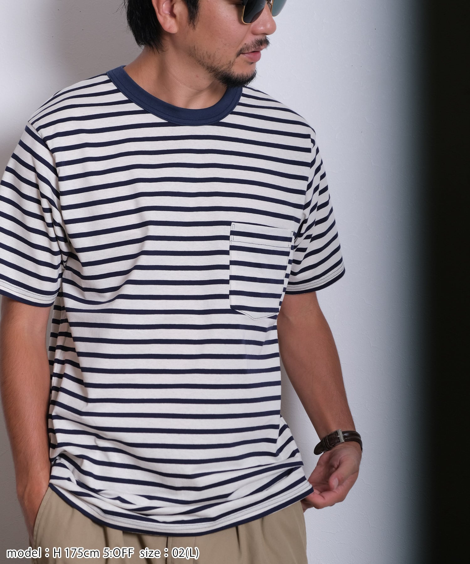 BORDER BUGGY TEE ボーダーバギーTシャツ GS2249988 | GYPSY&SONS