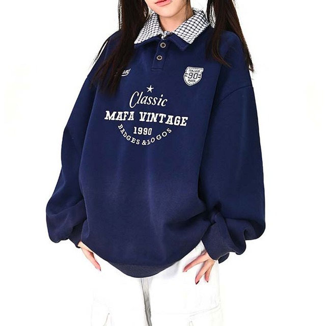 レトロカレッジミックスオーバーポロ
 2col   R01621