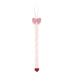 CH117P:Cutesy Bow Clip Hanger-RED