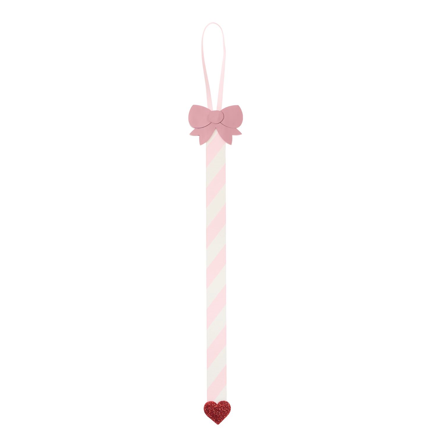 CH117P:Cutesy Bow Clip Hanger-RED