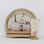 お名前旗 【ゆい 薄金刺繍 特小サイズ】 花柄｜刺繍｜女の子｜ひな祭り｜お名前入れ thumbnail 4