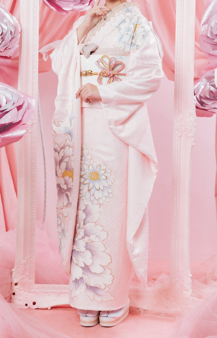振袖 POWDER PINK（レンタルプラン） | KIMONO LARME