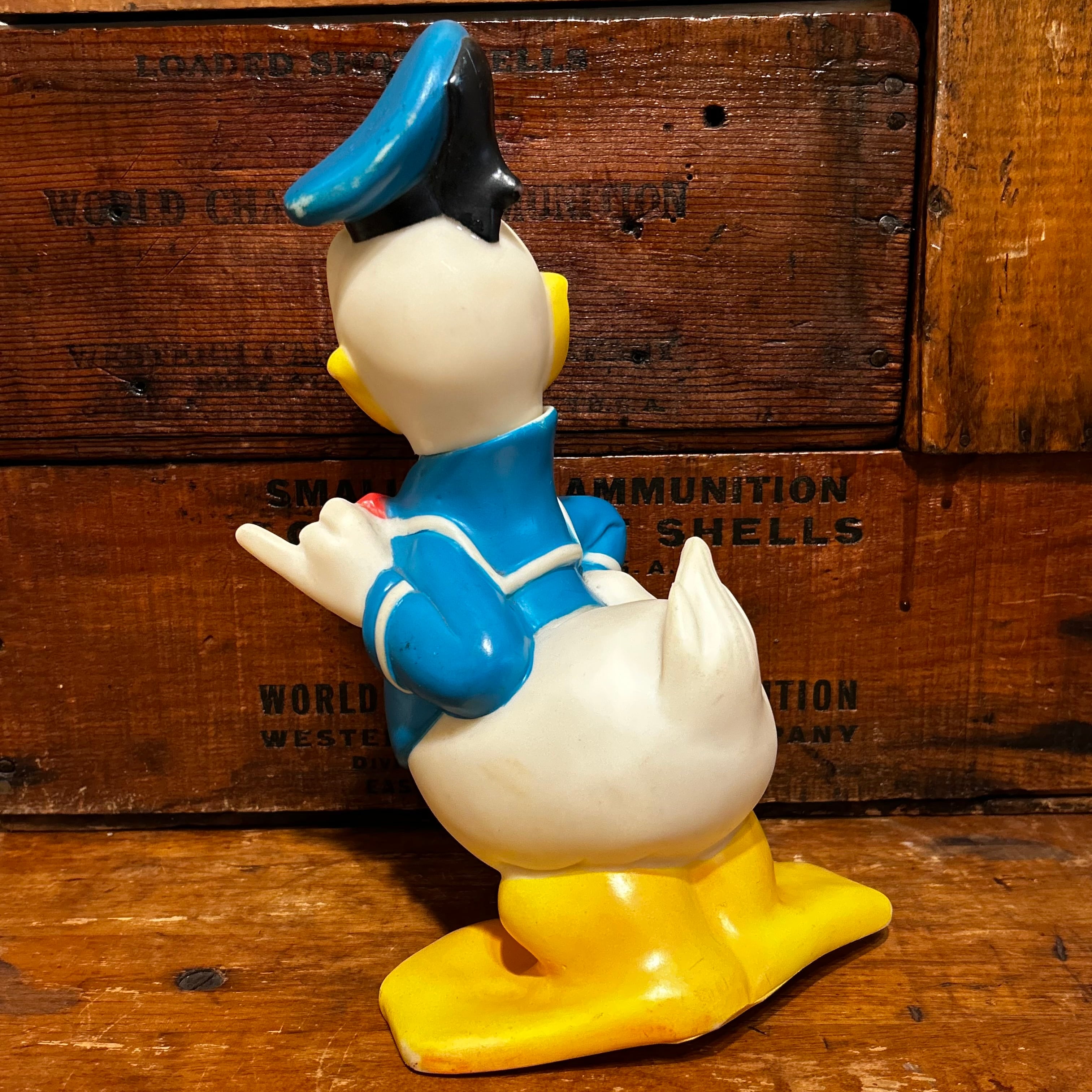 1970s DISNEY DONALD DUCK ドナルドダッグ コインバンク 貯金箱