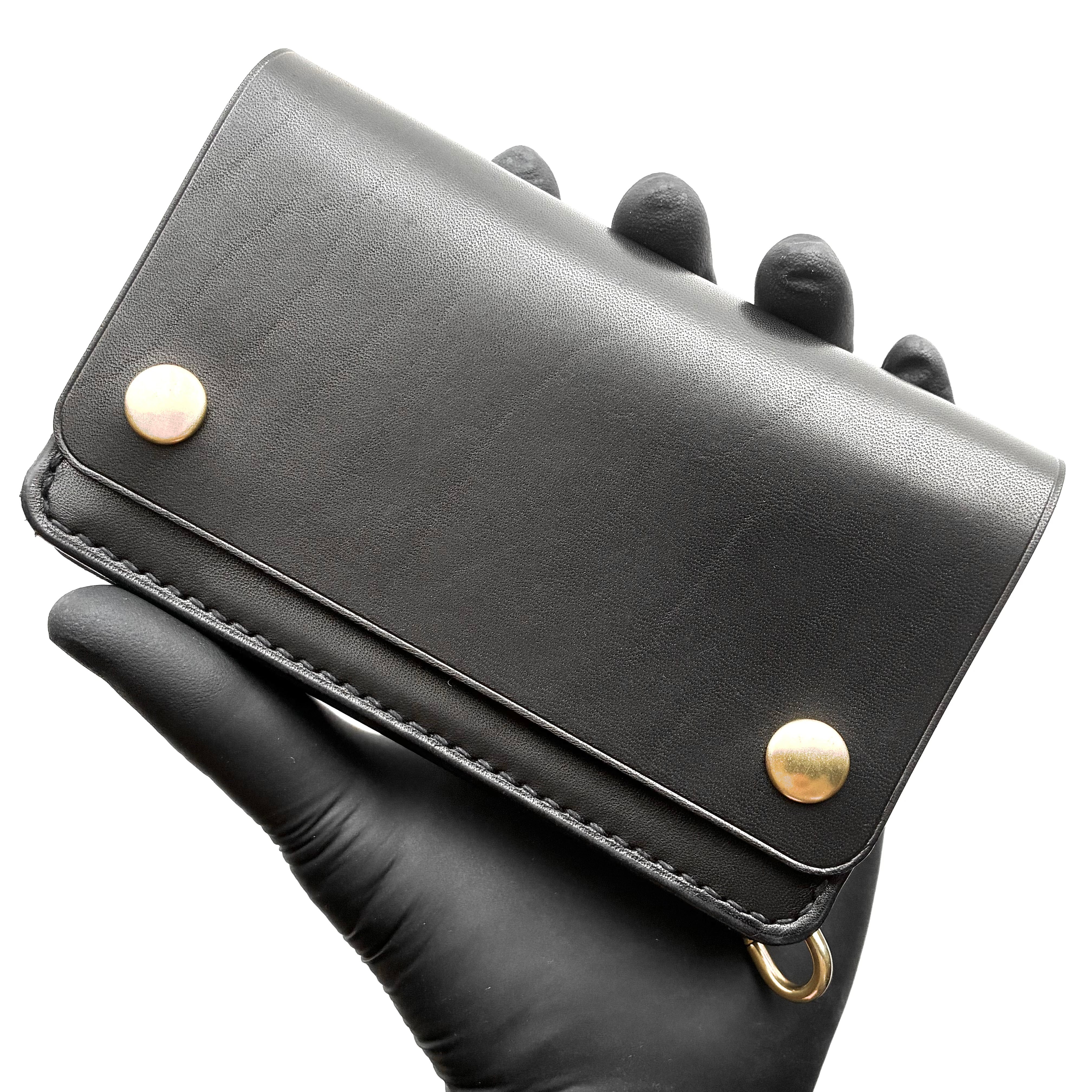 Classic Trucker Wallet (Porosus×HorseButt) | Kaijiendo