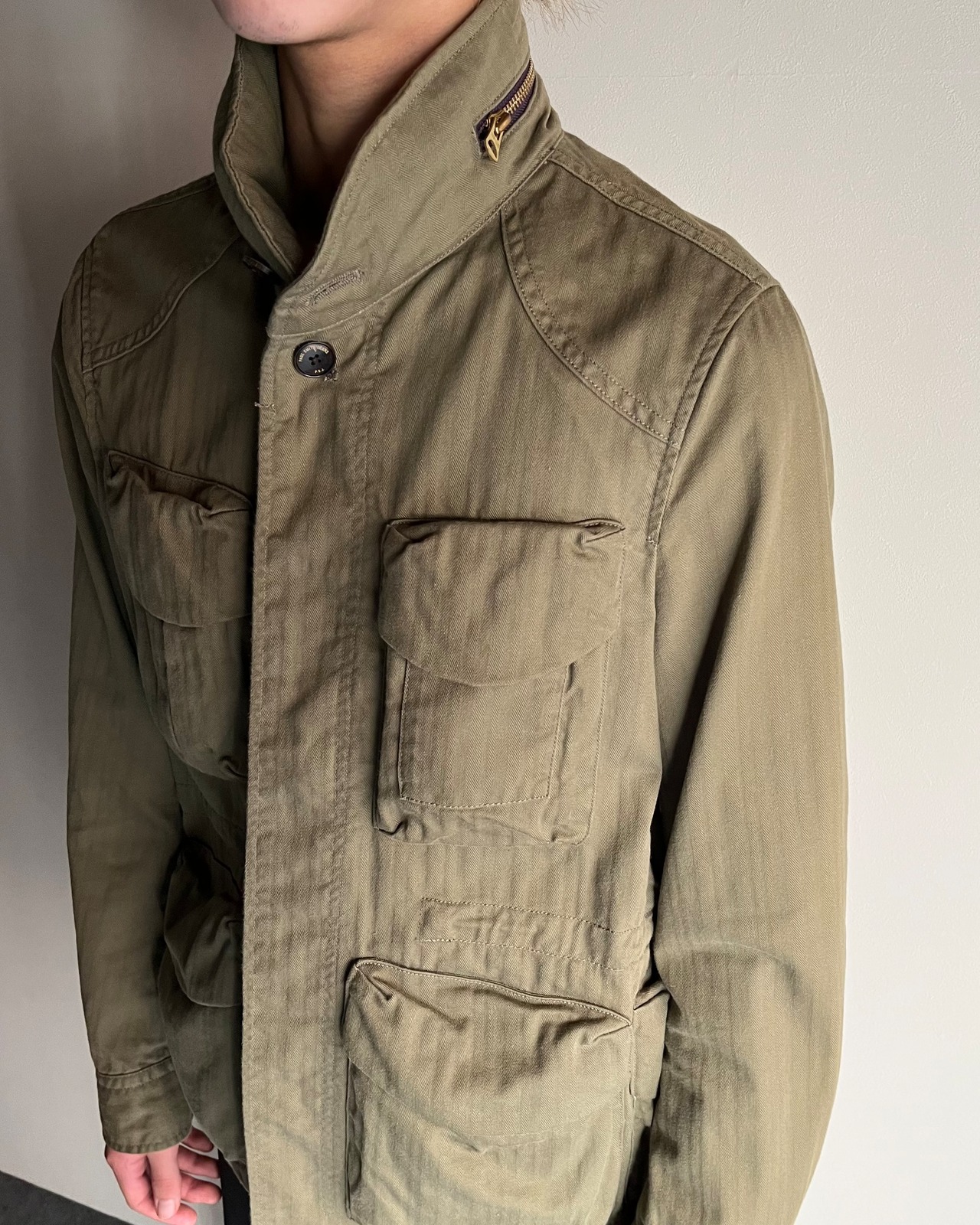 【Paul Smith】light green M65 jacket