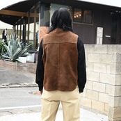 INTÉRIM(インテリム)大戦モデルデニムジャケット、チノスラックスstyle