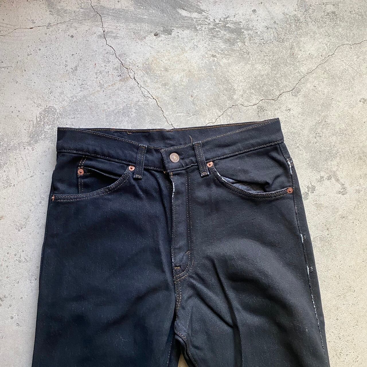 USED 古着Levi's 90年代　リーバイス　後染め　ブラック　517 ブーツカット　ストレッチ　ジーンズ　W31 USA製　アメリカ製　 ヴィンテージ | magazines webshop powered by BASE