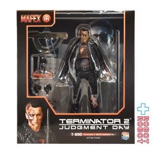 メディコム・トイ MAFEX マフェックス No.191 ターミネーター 2 T-800 (バトルダメージ Ver.) アクションフィギュア 未開封